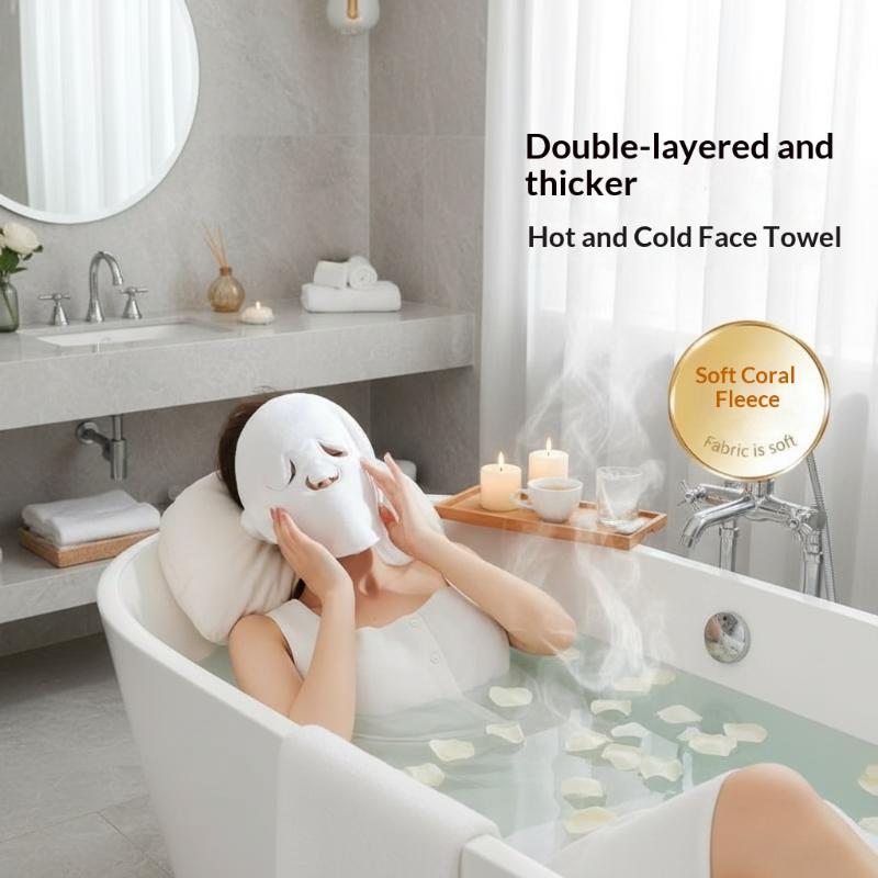Reusable Hot Cold Compress Fac - Luxury Skincare And Spa review and price